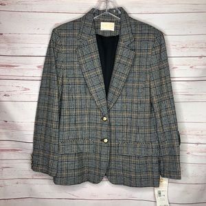 Pendleton Size 8 Tartan Wool Blazer Jacket Plaid